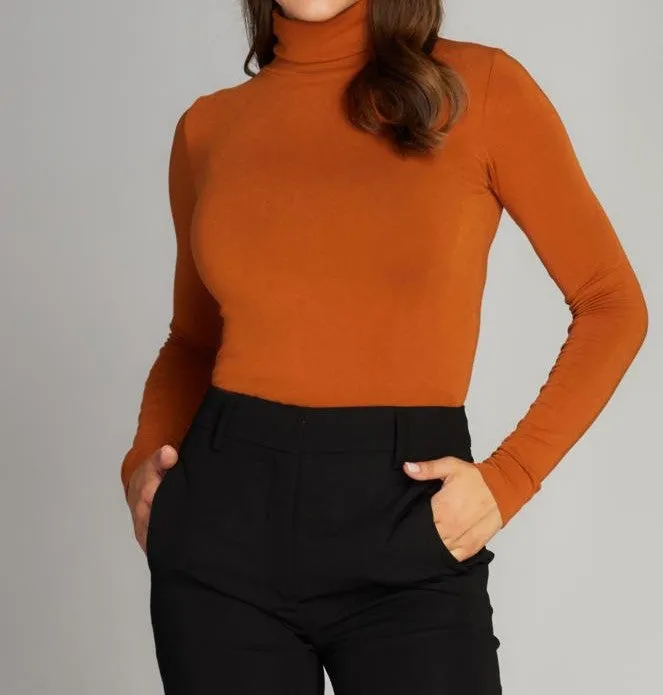 Cest Moi Bamboo Long Sleeve Turtleneck