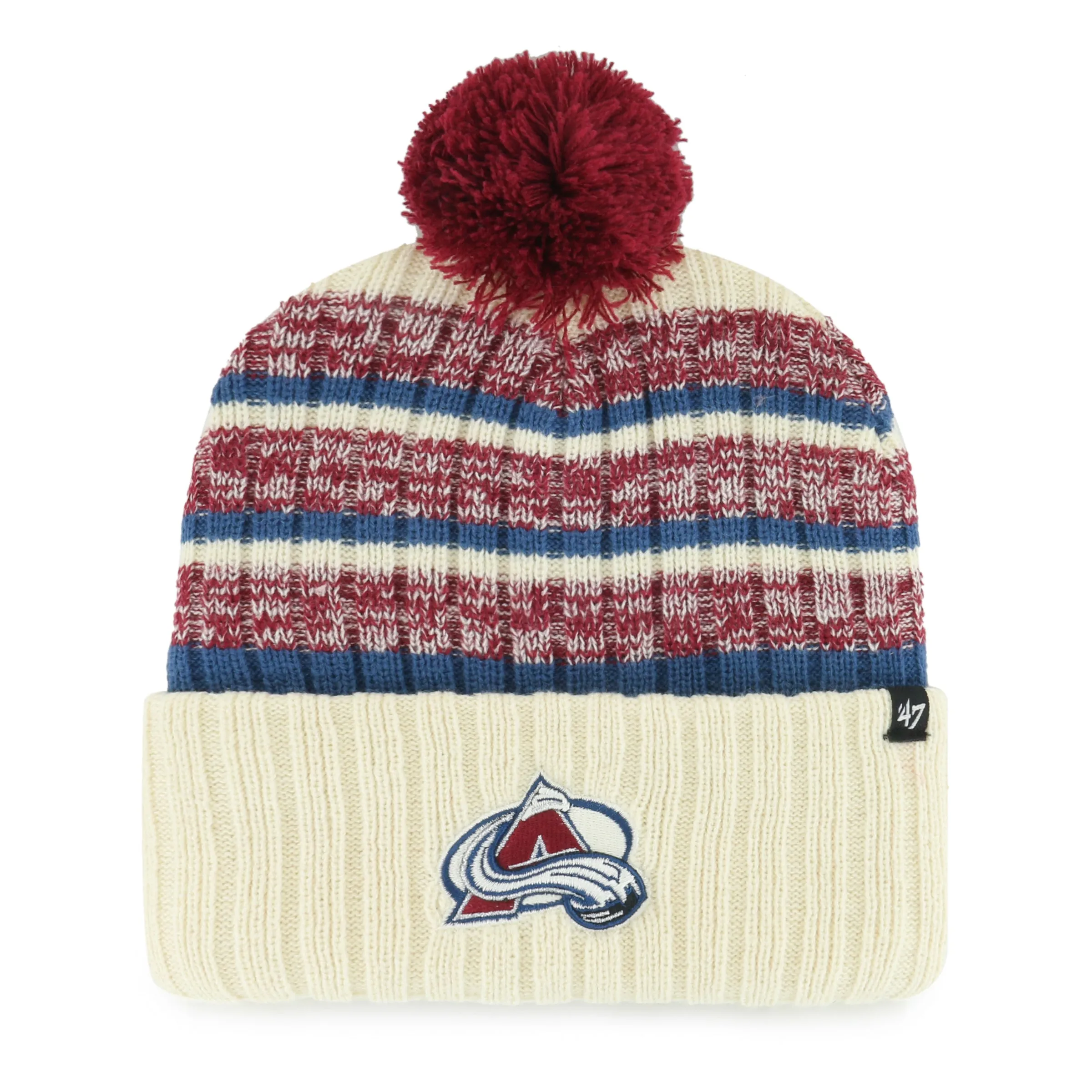 COLORADO AVALANCHE TAVERN '47 CUFF KNIT