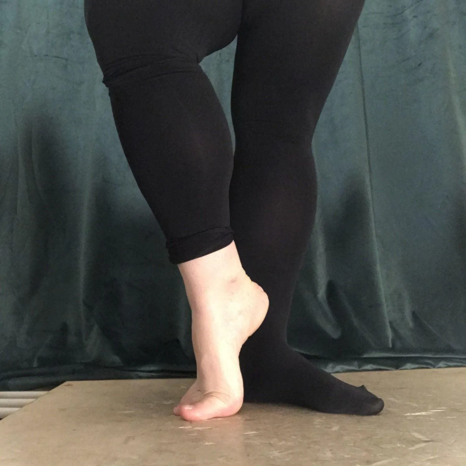 Convertible Dance Tights - Black