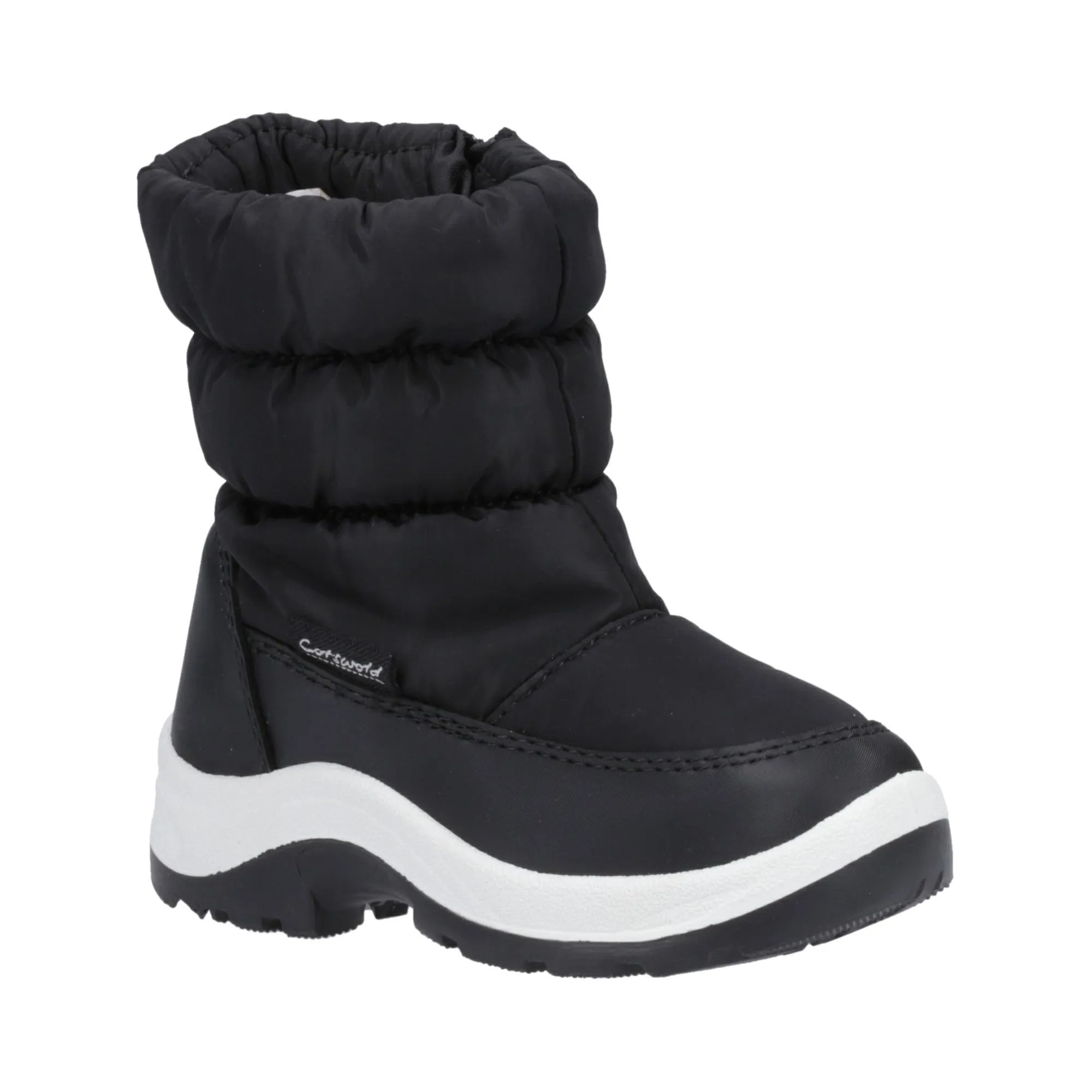 Cotswold Tirely Kids Wellingtons - Black