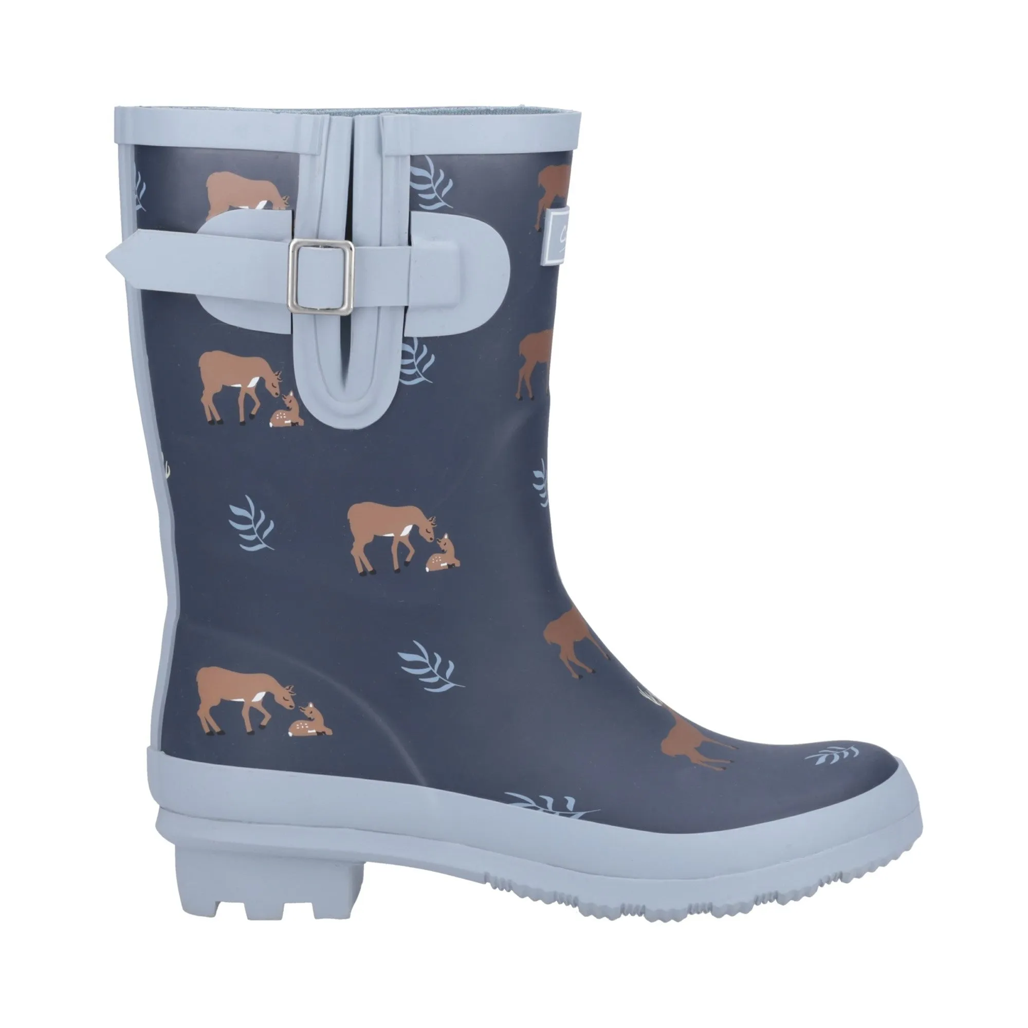 Cotswold Woodland Mid Womens Wellingtons - Deers