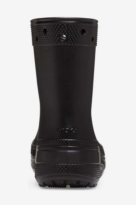 Crocs wellingtons Classic Rain Boot black color