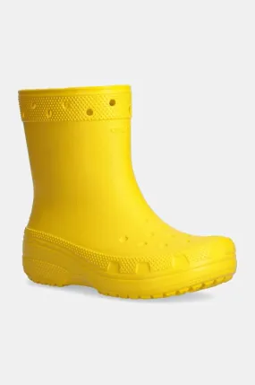 Crocs wellingtons Classic Rain Boot yellow color