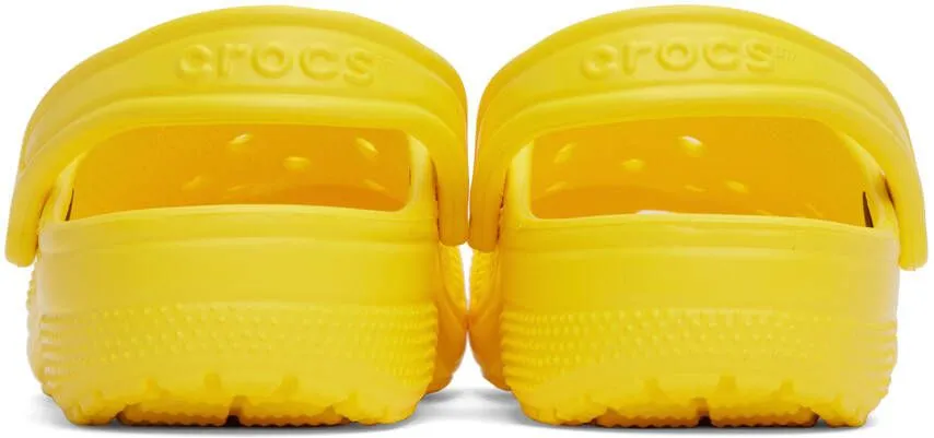 Crocs Yellow Classic Clogs