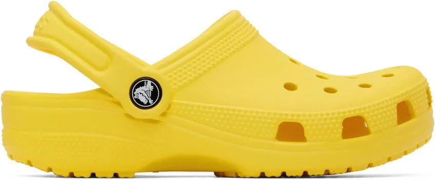 Crocs Yellow Classic Clogs