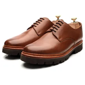 'Curt' Brown Leather Derby UK 8 G