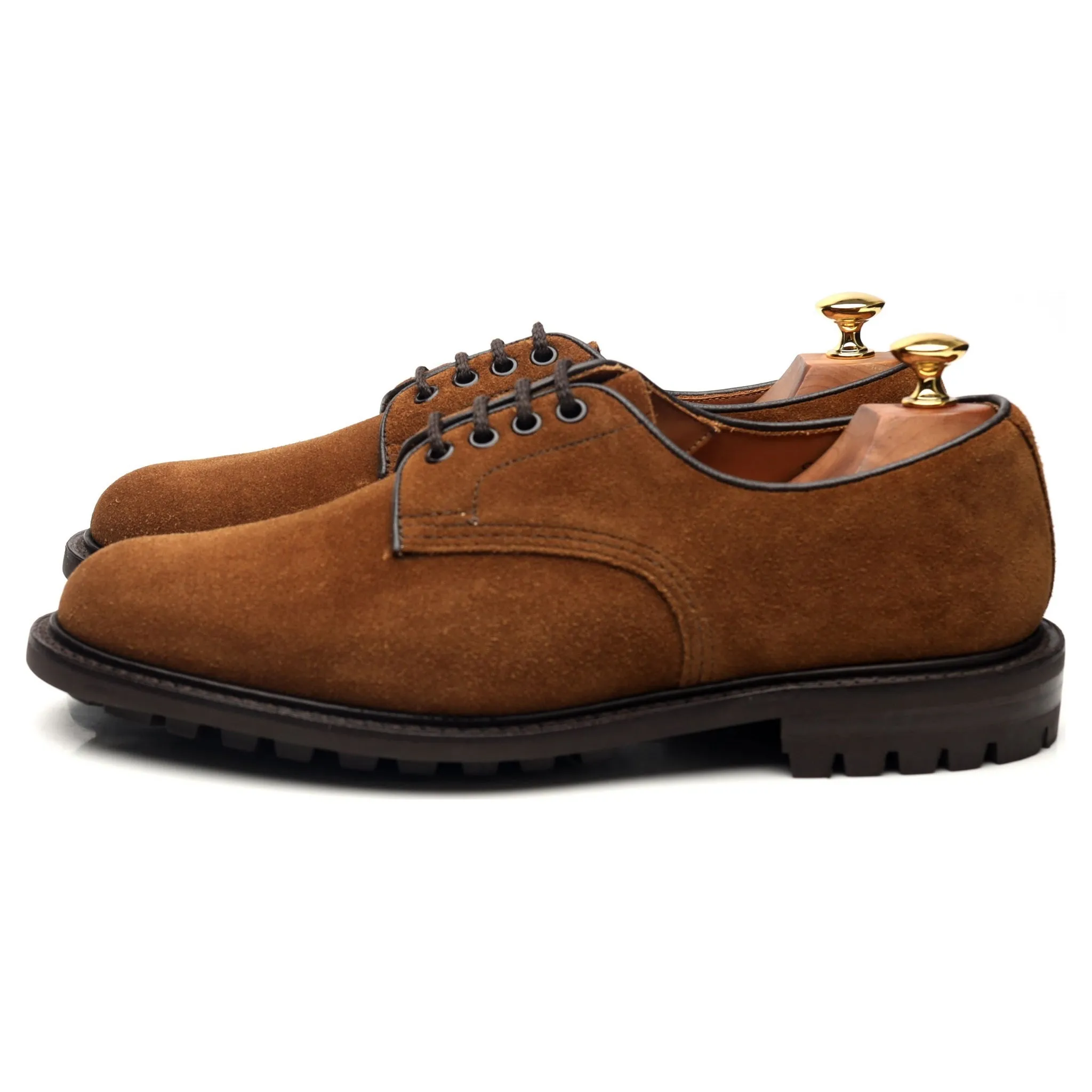 'Daniel' Snuff Brown Suede Derby UK 9