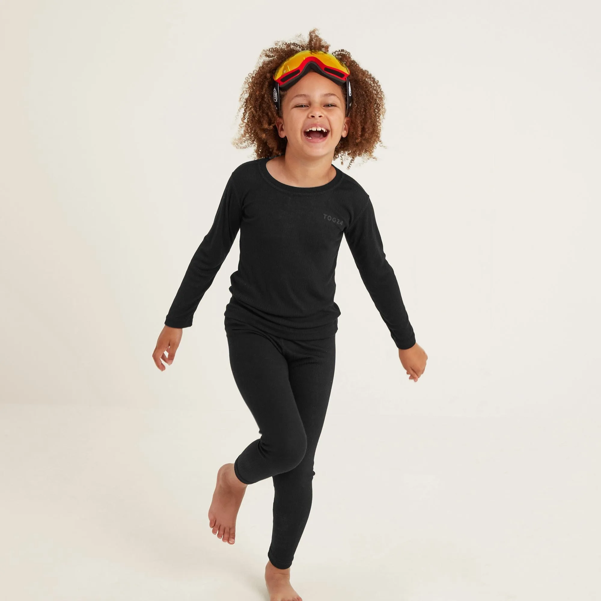 Darley Kids Thermal Base Layer Set - Black