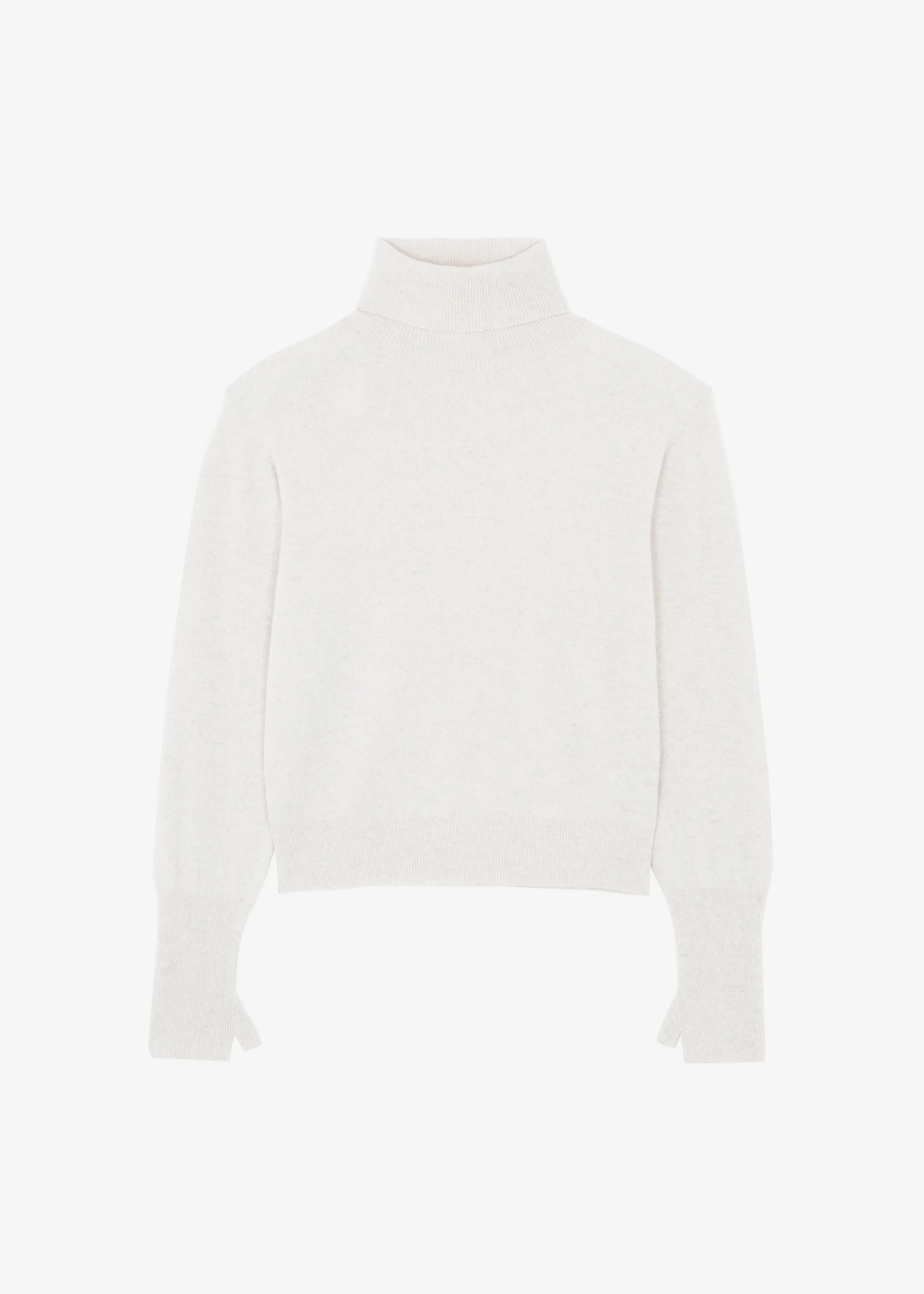 Delia Wool Turtleneck - Oat