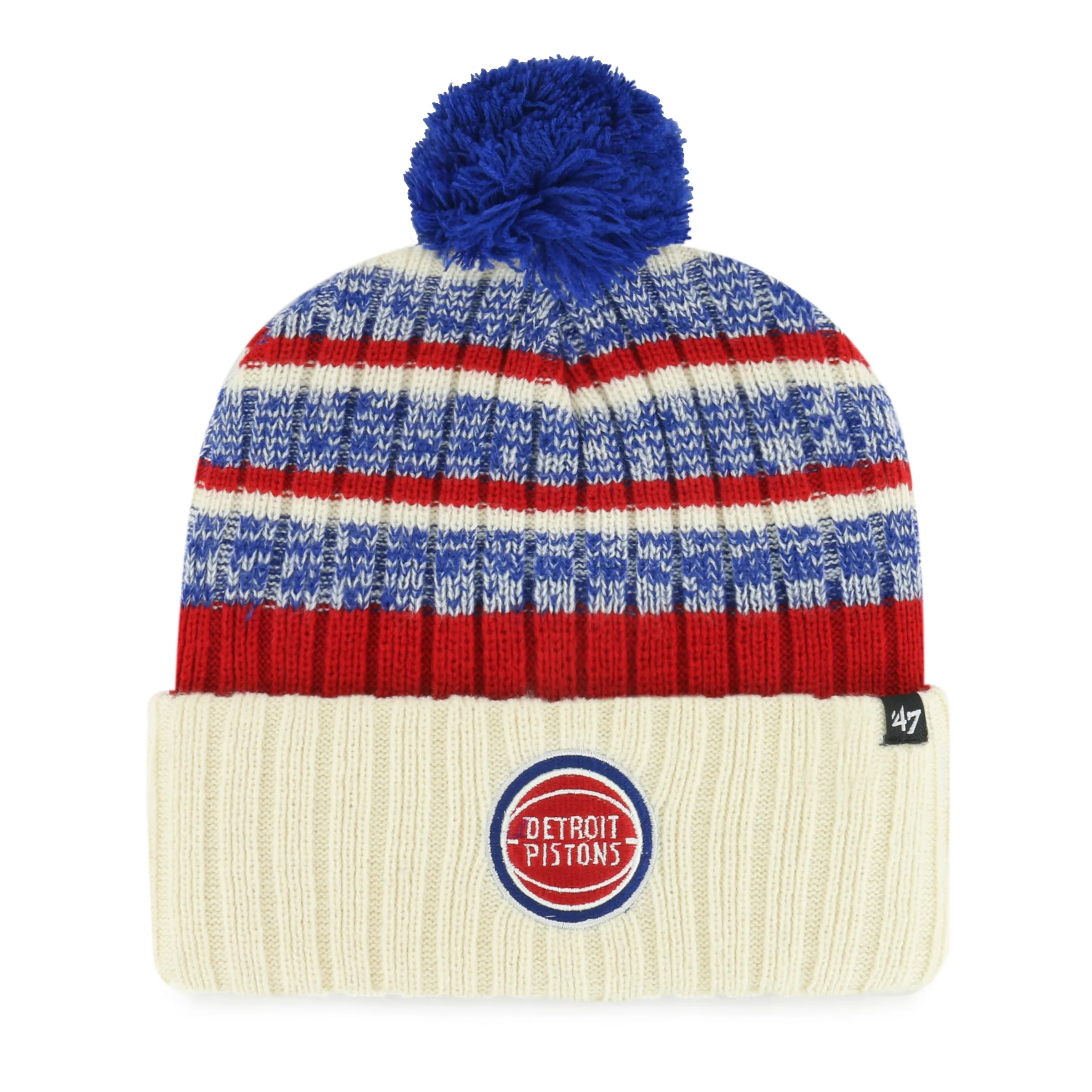 DETROIT PISTONS TAVERN '47 CUFF KNIT