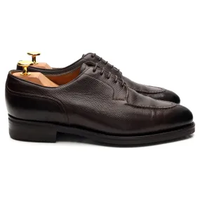 'Dover' Dark Brown Leather Split Toe Derby UK 5.5 E