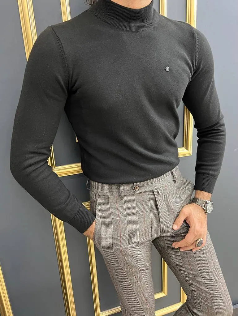 Dunstan Black Turtleneck