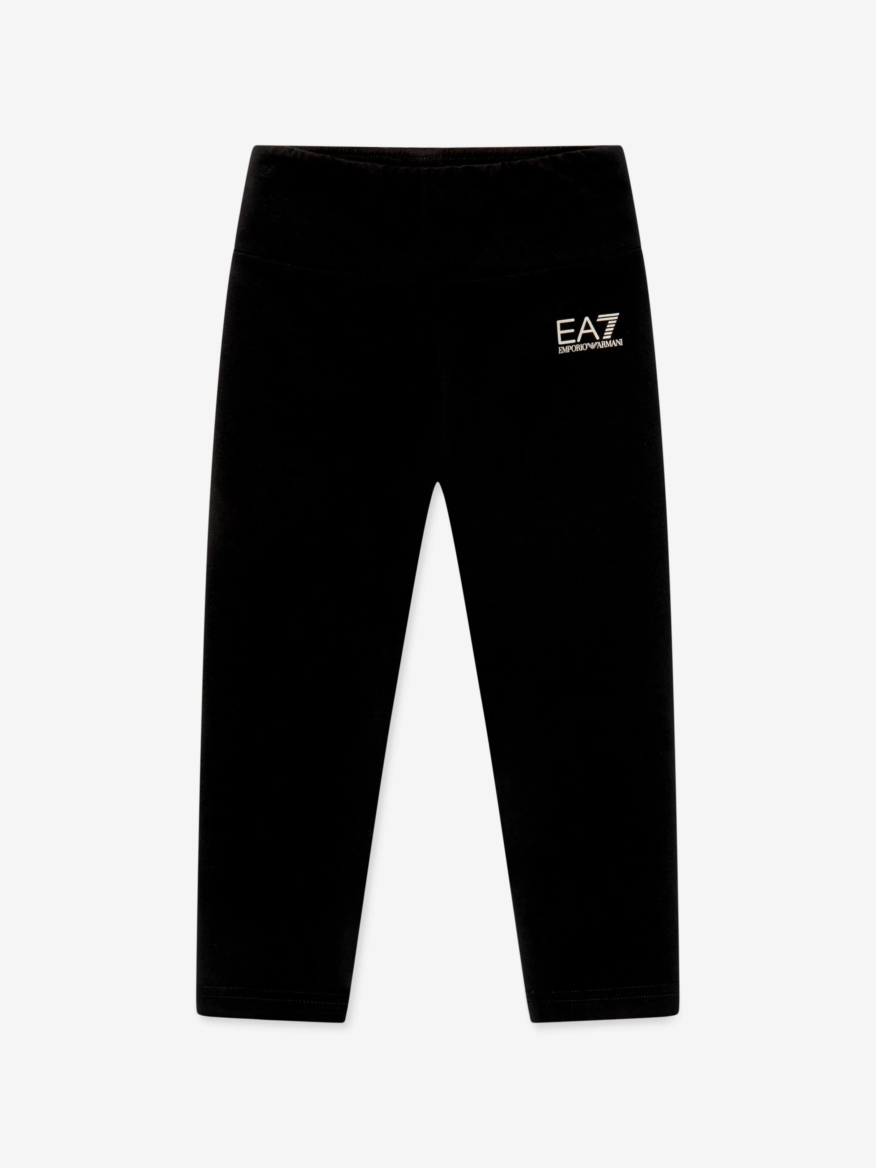 EA7 Emporio Armani Girls Logo Leggings Set in Pink