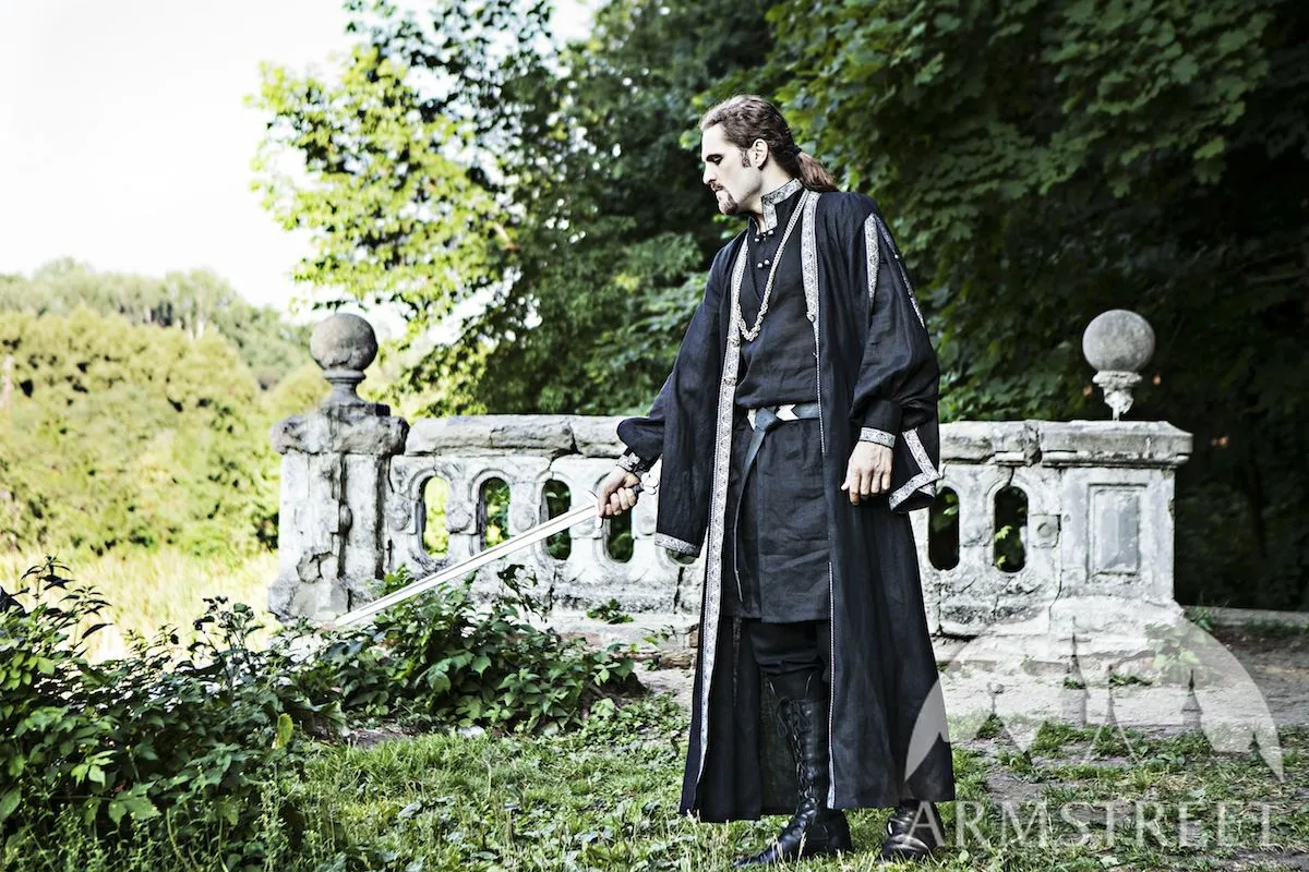 Eastern Europe Linen Overcoat