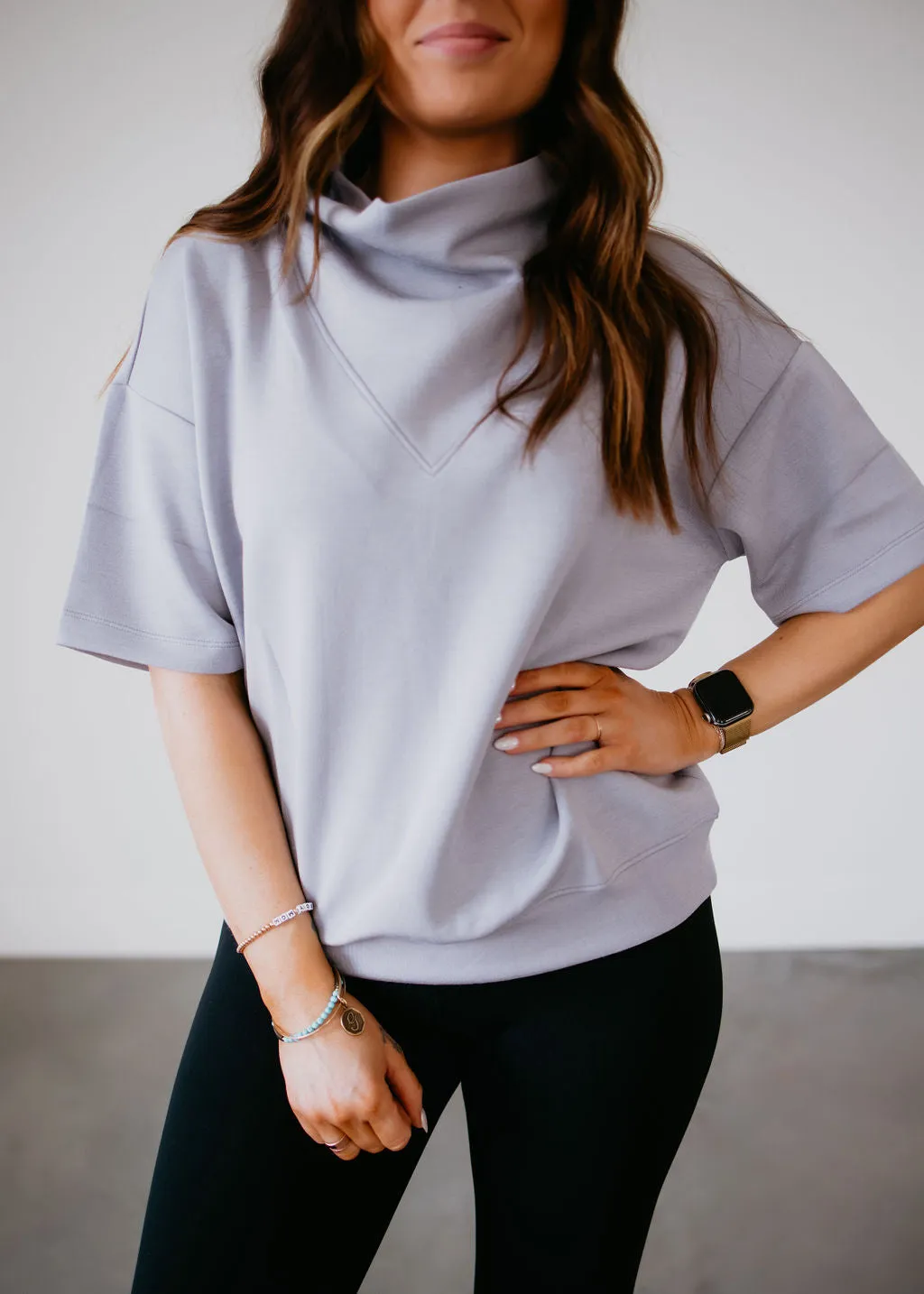 Echo Cowlneck Top