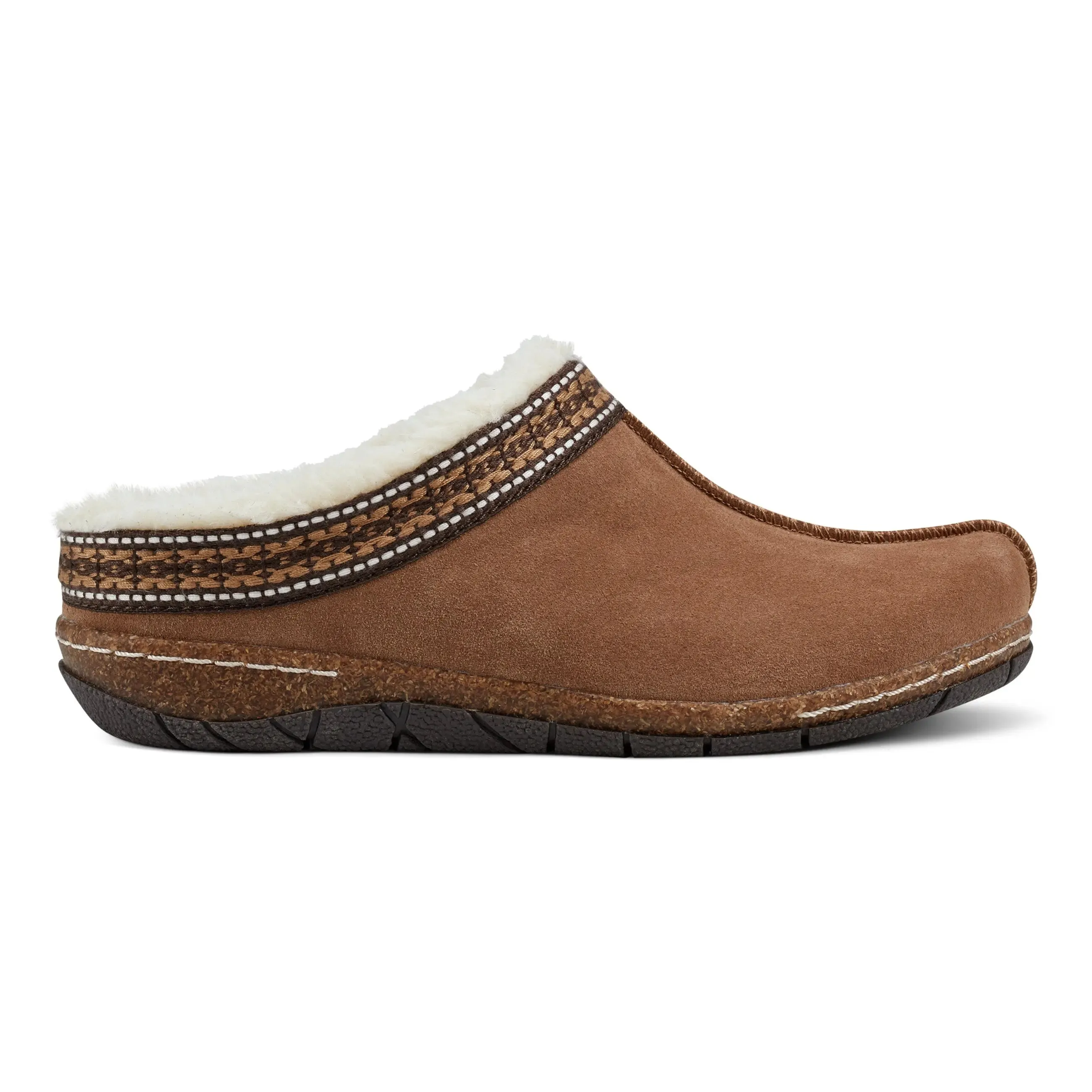 Elya Round Toe Casual Slip-on Flat Clogs