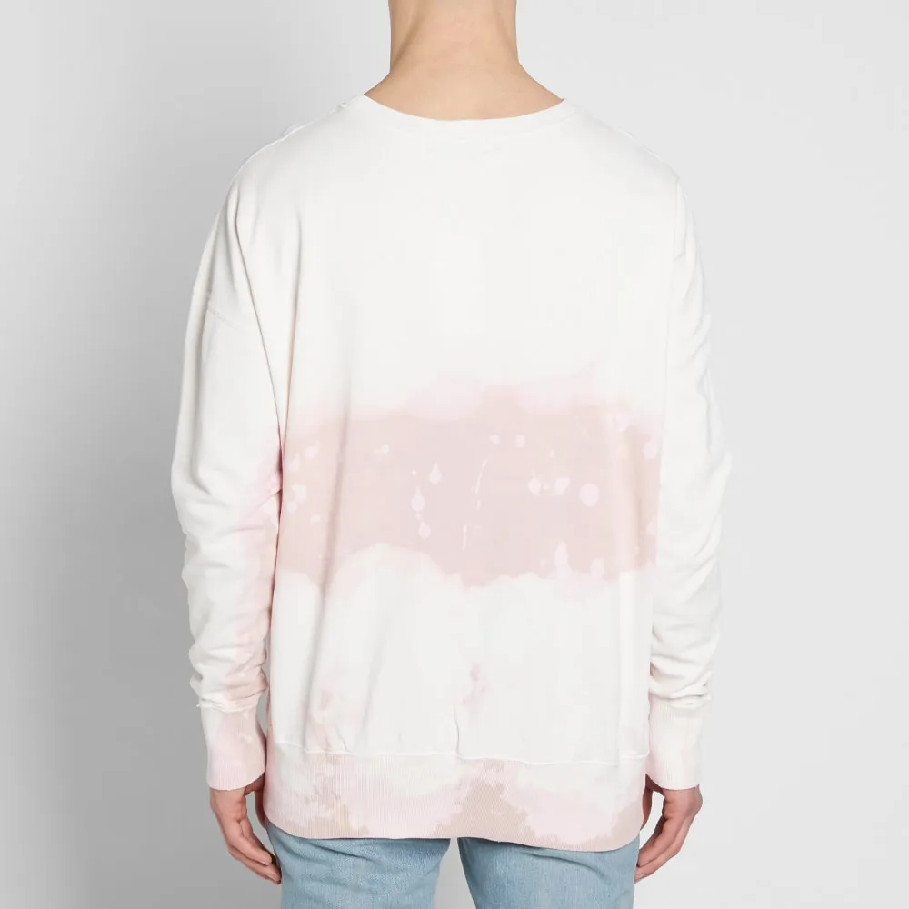 Faith Connexion Spray Raglan SweatBleached Pink