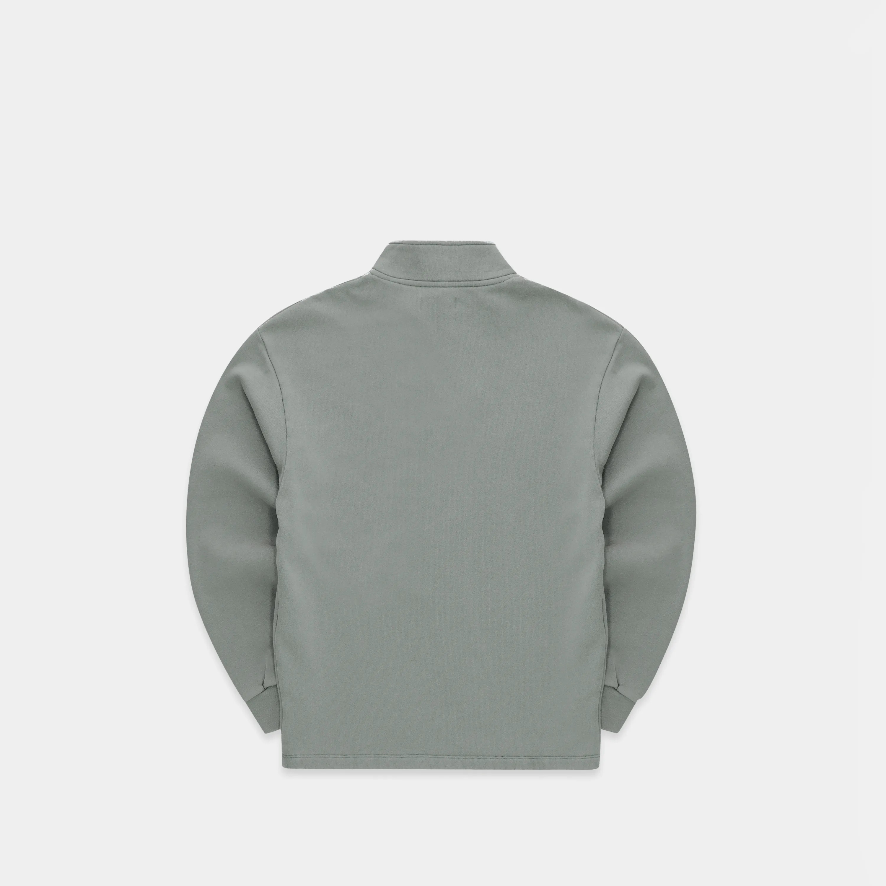 (Fall / Winter '23) The Summit Half-Zip Crewneck- Army Grey