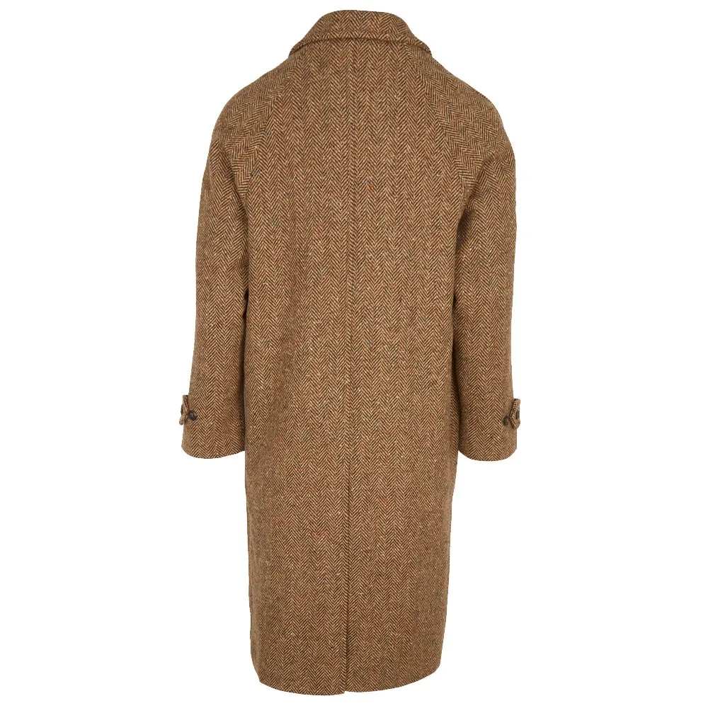 Farlows Donegal Raglan Tweed Overcoat