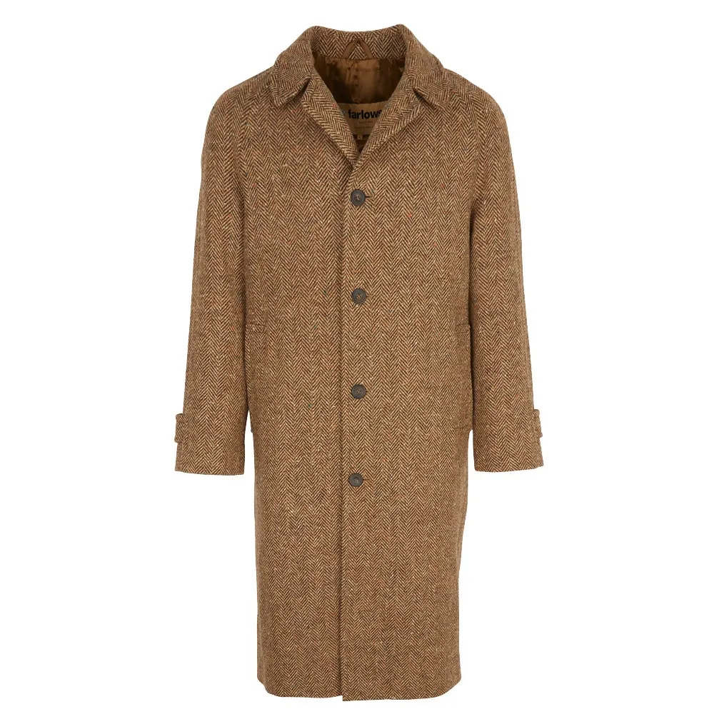 Farlows Donegal Raglan Tweed Overcoat