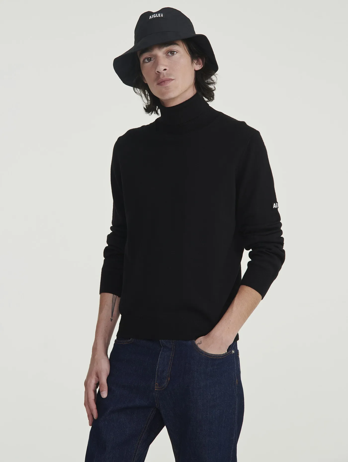 Fine Gauge Turtleneck Jumper