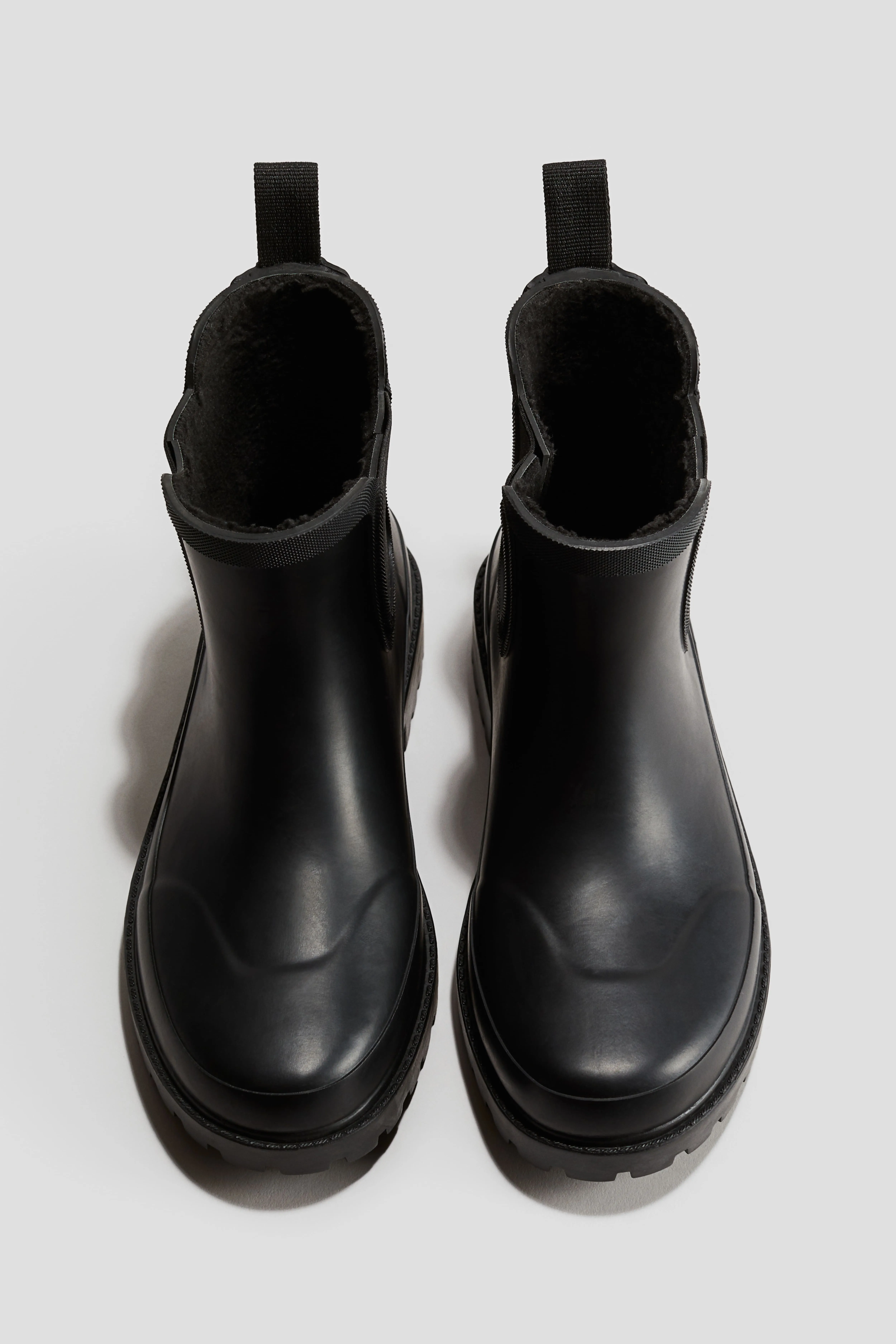 Fleece-lined wellingtons - No heel - Black - Kids | H&M GB