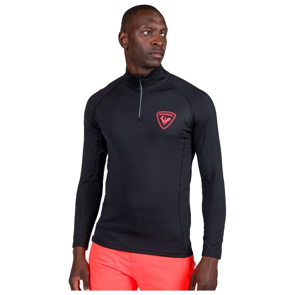 Fleece Rossignol ---New Hero Classique Half Zip Black