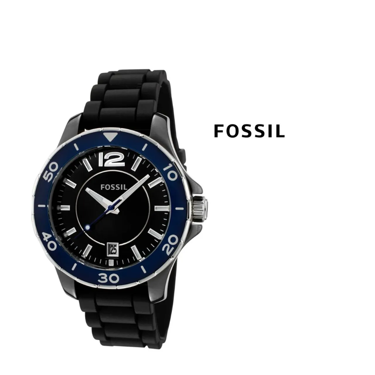 Fossil Women's Classic Black Dial Watch