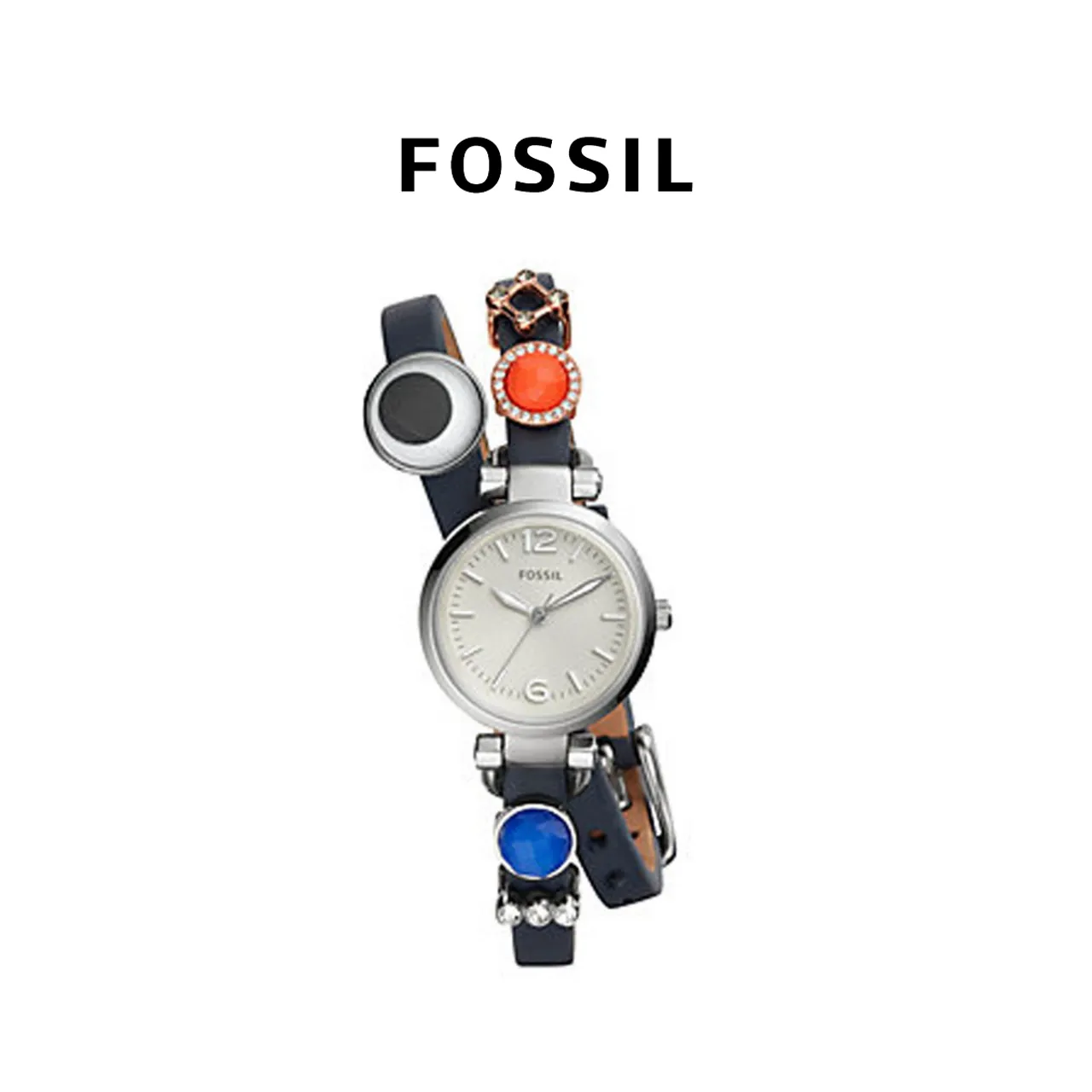 Fossil Women's Classic White Dial Watch