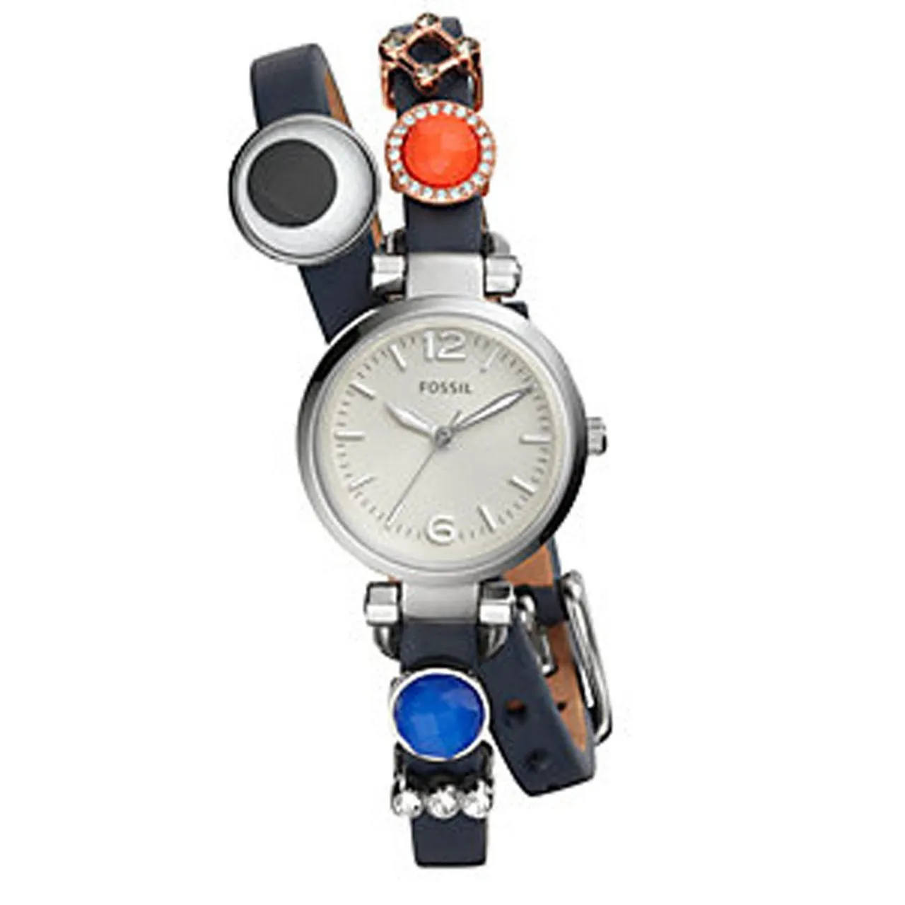 Fossil Women's Classic White Dial Watch