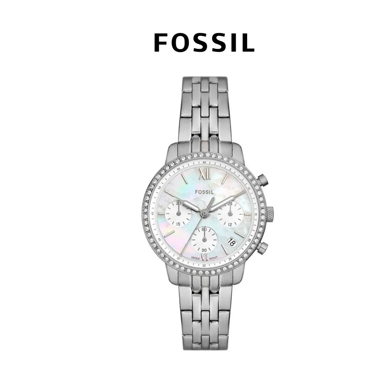 Fossil Women's Neutra White Dial Watch