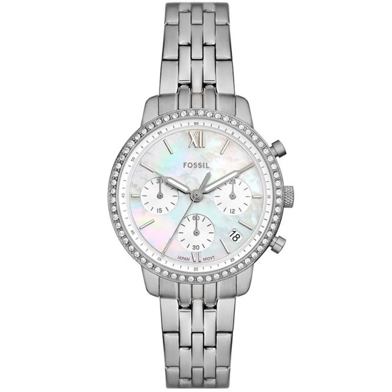 Fossil Women's Neutra White Dial Watch