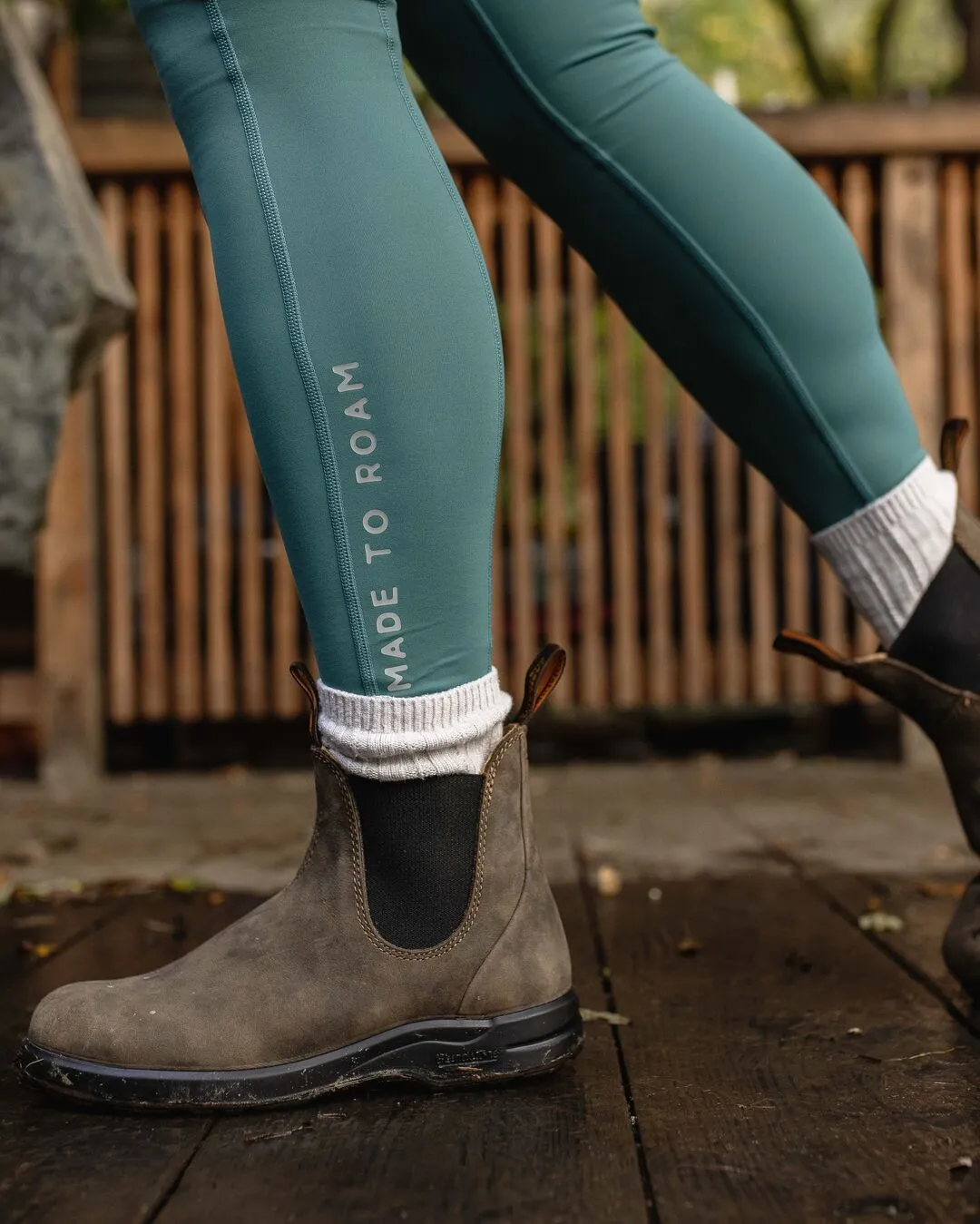 Fresh Air Recycled Leggings - Deep Sea