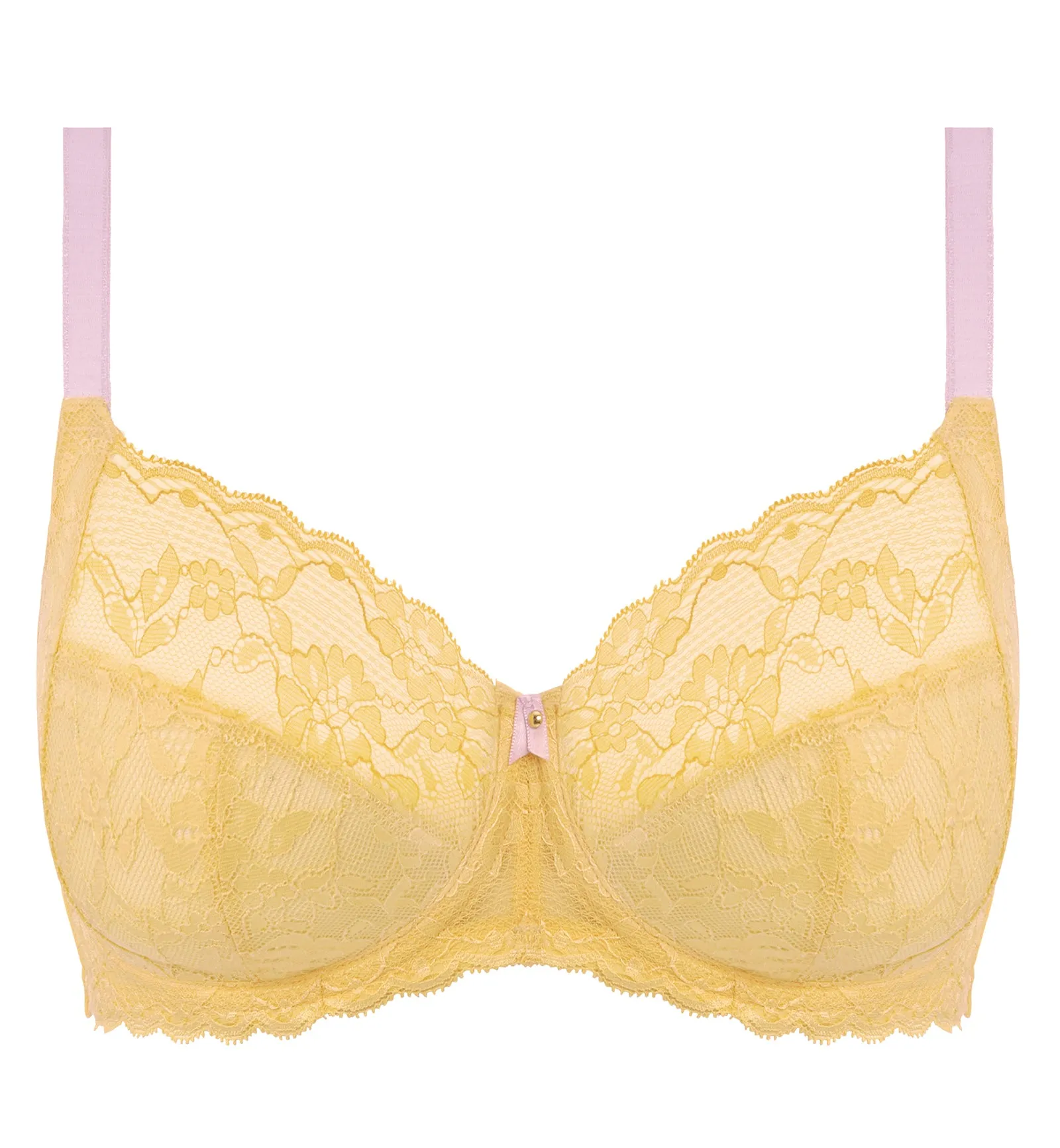 Freya Offbeat Side Support Underwire Bra (5451) - Lemon Fizz