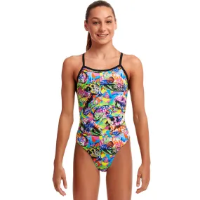 Funkita - Fossil Fuel - Girls Tie Me Tight One Piece