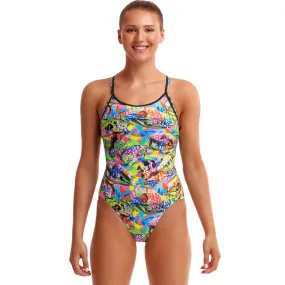 Funkita - Fossil Fuel - Ladies Diamond Back One Piece