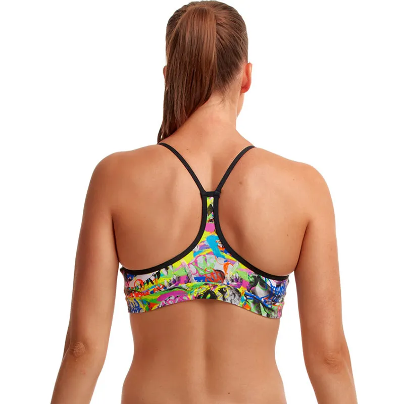 Funkita - Fossil Fuel - Ladies Swim Crop Top