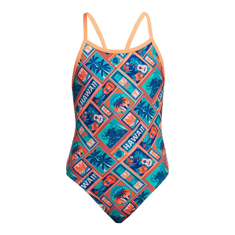 Funkita - Tiki Tango - Girls Eco Single Strap One Piece