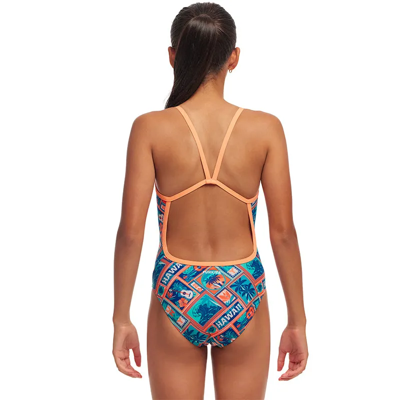 Funkita - Tiki Tango - Girls Eco Single Strap One Piece