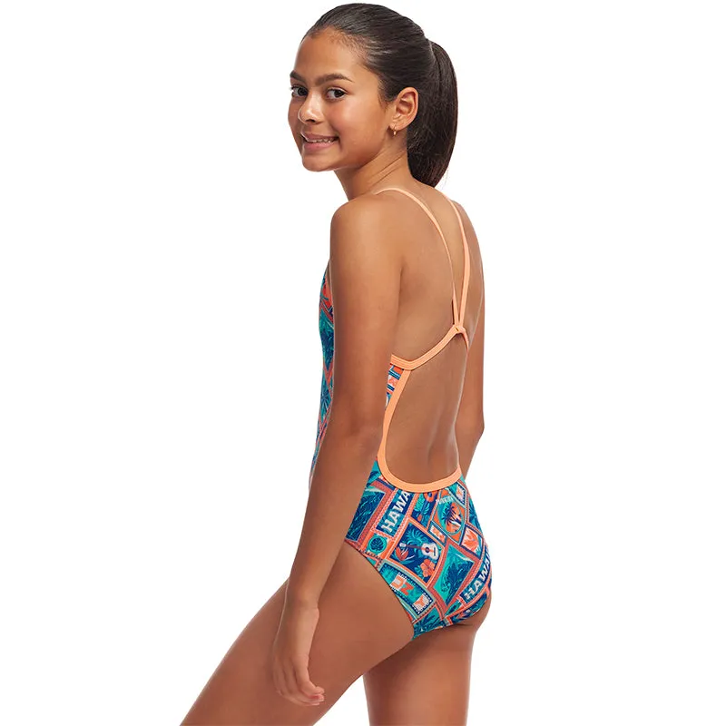 Funkita - Tiki Tango - Girls Eco Single Strap One Piece