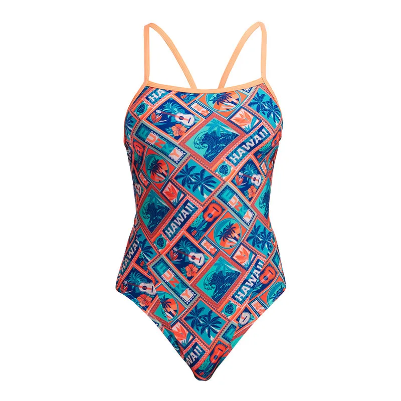 Funkita - Tiki Tango - Ladies Eco Single Strap One Piece