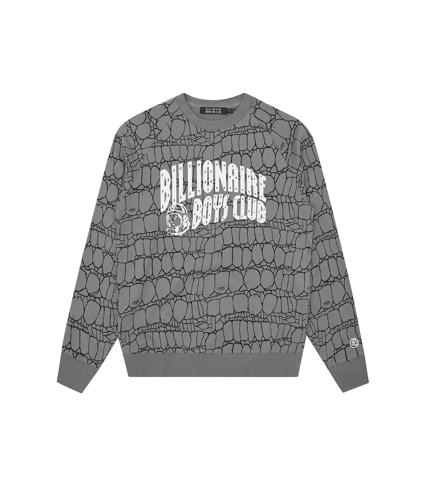 GATOR CAMO ARCH LOGO CREWNECK - GREY