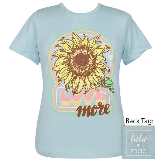 Girlie Girl Lulu Mac Love More Sunflower Canvas T-Shirt