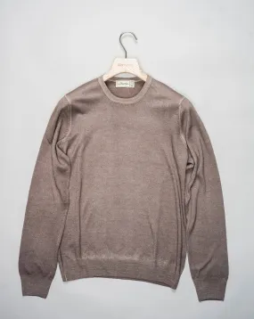 Gran Sasso Sauma 20th Anniversary Vintage Merino Crew Neck / Taupe