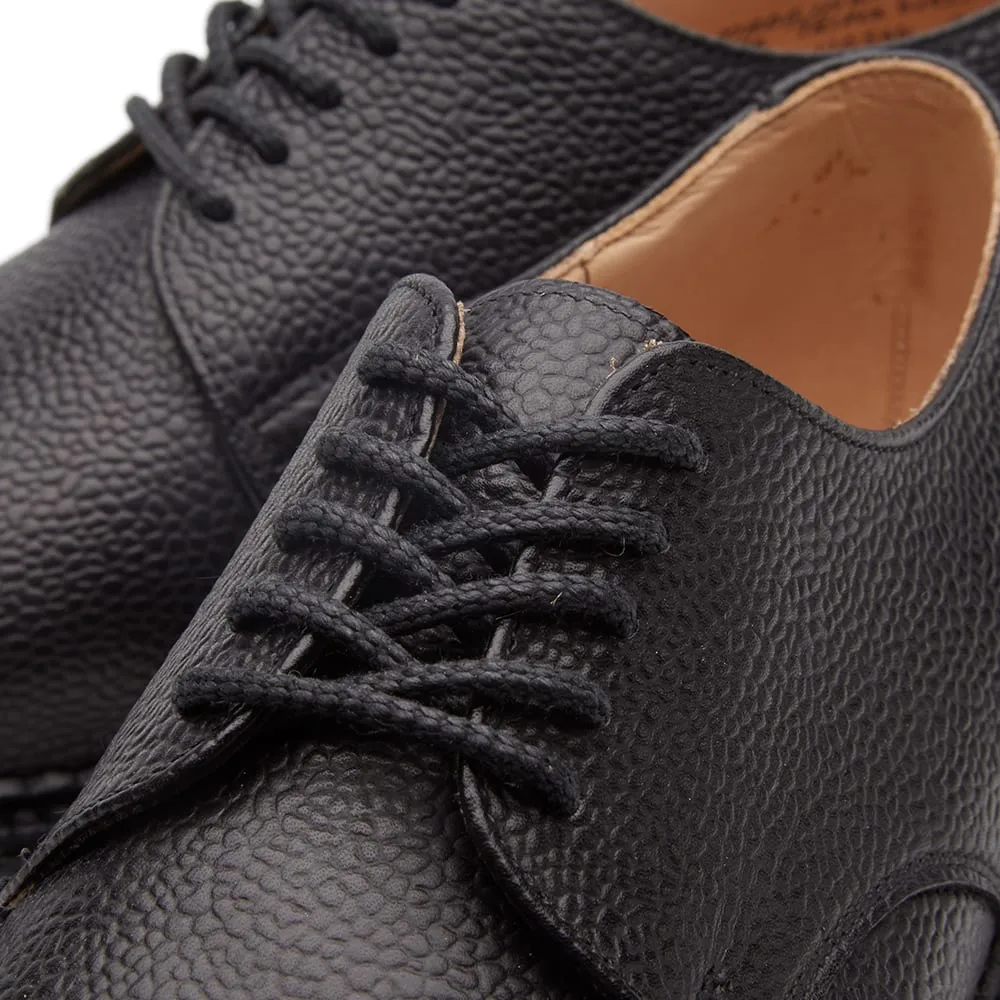 Grenson x Nick Wooster NW2 Crepe Sole Derby ShoeBlack Grain