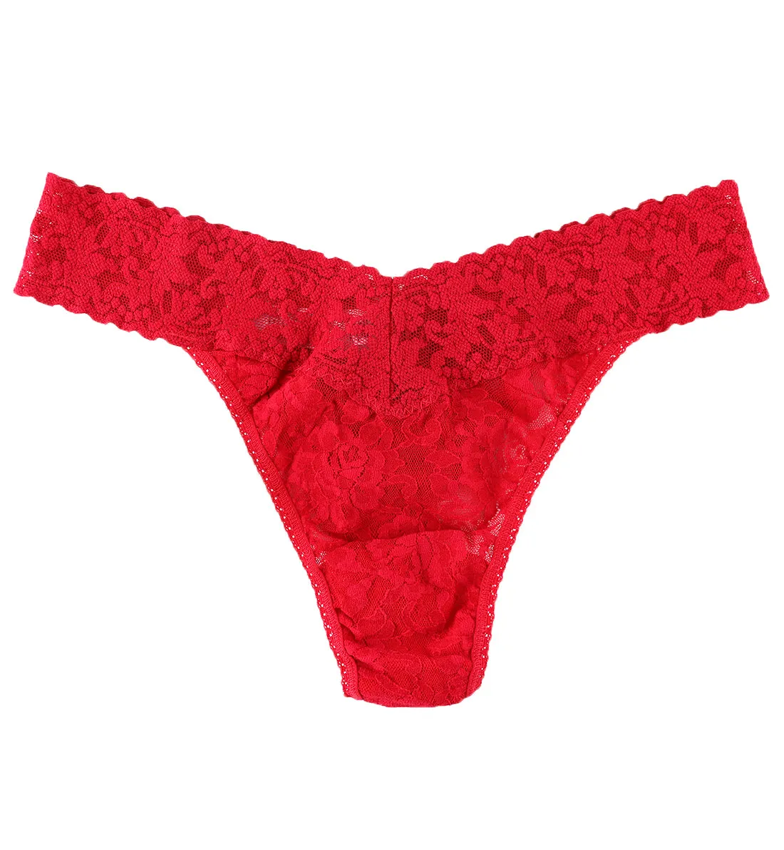 Hanky Panky Signature Lace Original Rise Thong (4811P) - Red