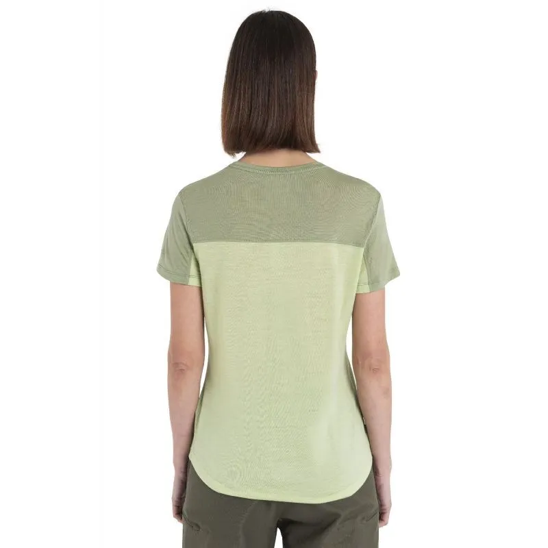 icebreaker  Merino 125 Cool-Lite Sphere III SS Tee Colour Block - Maglia merino - Donna