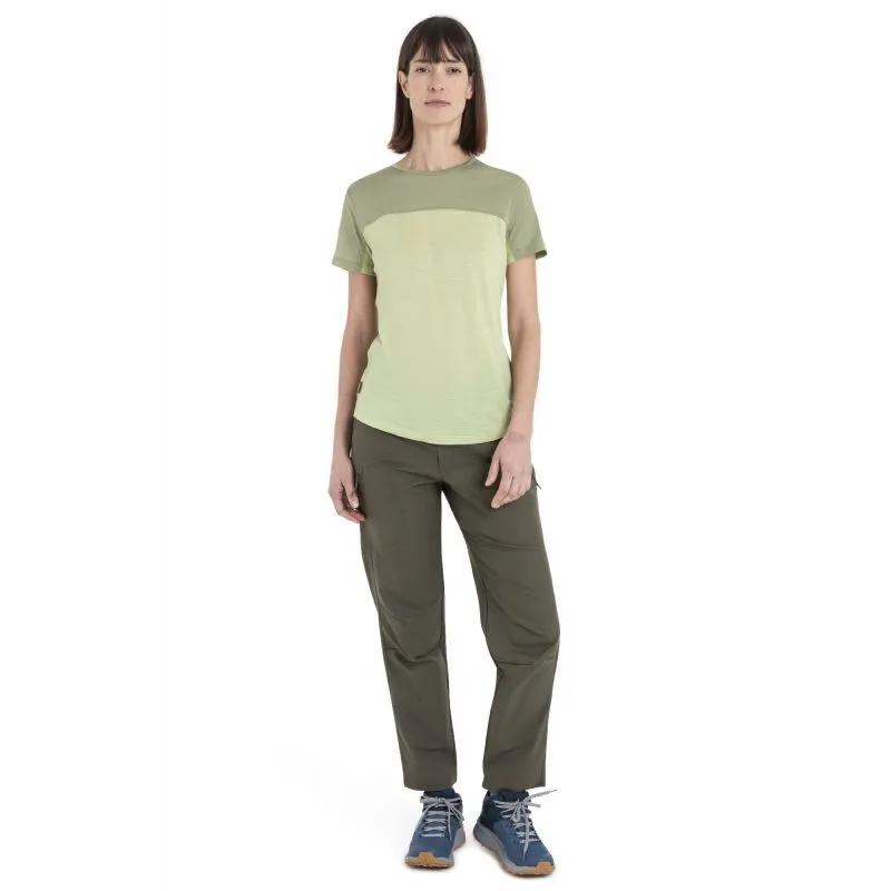 icebreaker  Merino 125 Cool-Lite Sphere III SS Tee Colour Block - Maglia merino - Donna