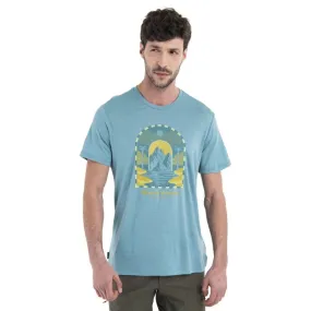 icebreaker  Merino 150 Tech Lite III SS Tee Mountain Gateway - Maglia merino - Uomo