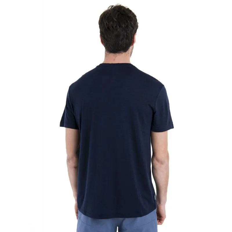 icebreaker  Merino 150 Tech Lite III SS Tee Mountain Gateway - Maglia merino - Uomo